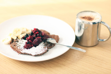 Nachtisch und Kaffee