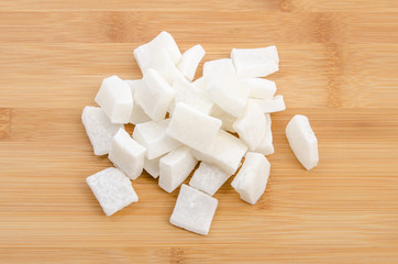 Kokosstücke