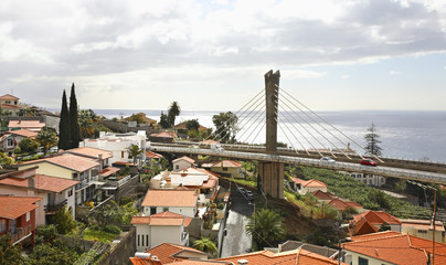 View of Funchal. Madeira island. Portugal