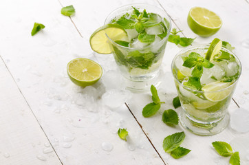 Mojito with lime