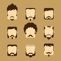 gentleman avatar portrait icon