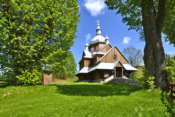 Cerkiew w Hoszowie - obrazy, fototapety, plakaty