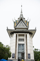 Fototapeta na wymiar Choeung Ek Stupa