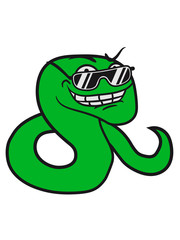 cool sunglasses face comic cartoon funny grin party