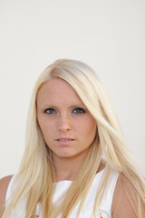 Naklejka premium Sommershooting Lisa