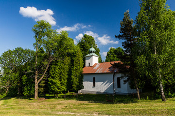 Stations of the cross way in Ruzomberok, Slovakia