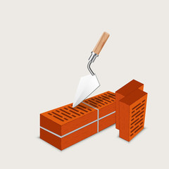construction of brick © chekky