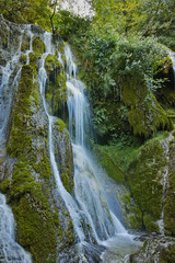 Amazing view of Krushuna Waterfalls, near the city of Lovech, Bulgaria