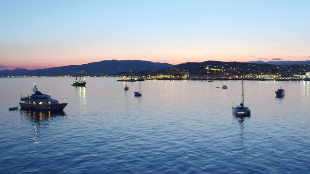 Cannes, night, Provence-Alpes-C&ocirc;te d'Azur, French Riviera