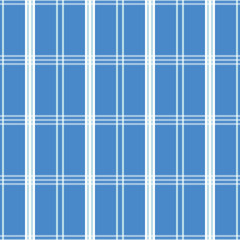 Seamless blue background of plaid pattern