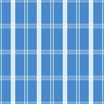 Seamless blue background of plaid pattern