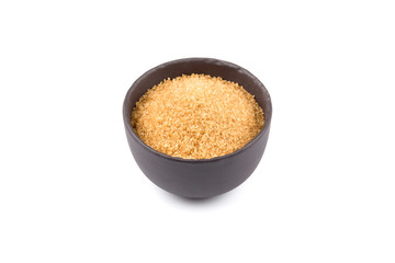 brown sugar in a dark bowl