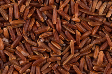 Raw red rice