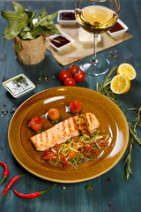 serving of fish