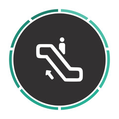 Staircase computer symbol