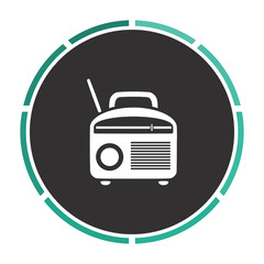 Radio computer symbol