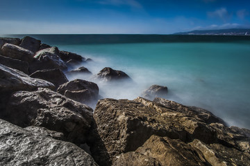 Colorful view in Figueira da Foz