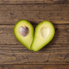 Avocado heart © beckystarsmore