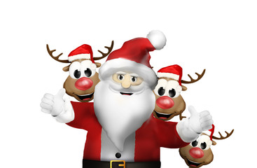 Santa Claus Thumbs Up