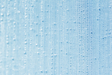 Water drops on the background. Condensate. Aqua background. Water drops background.