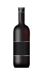 Wine Bottle - Black Label