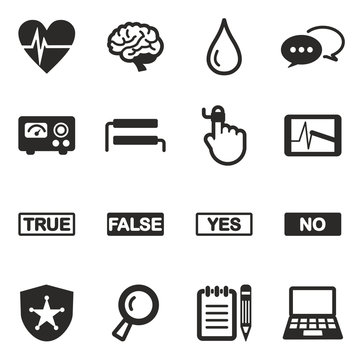 Lie Detector Icons