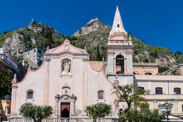 San Giuseppe Kirche in Taormina; Sizilien