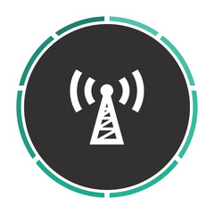 Transmitter computer symbol