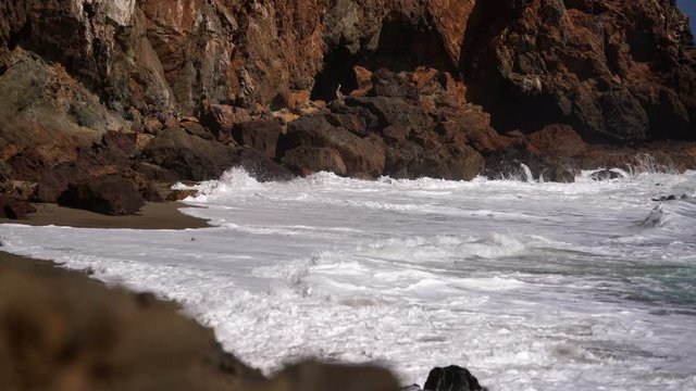 Rocky Shore 02 Malibu California Coastline