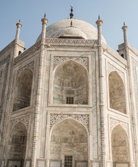 Fototapeta na wymiar Amazing Edifice of Taj Mahal