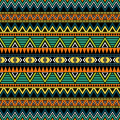 Seamless aztec pattern