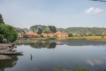 Fototapeta na wymiar Ninh Binh Scenic Tour
