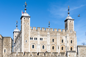 Fototapeta na wymiar View of the Tower of London