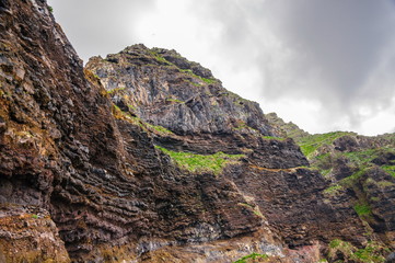 Stony rock in Tenerife, Canary Islands