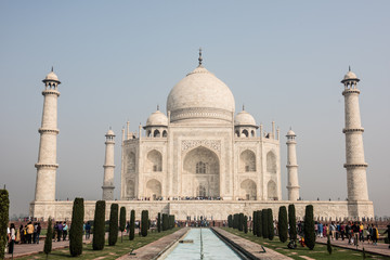 Fototapeta na wymiar Taj Mahal by Shah Jahan