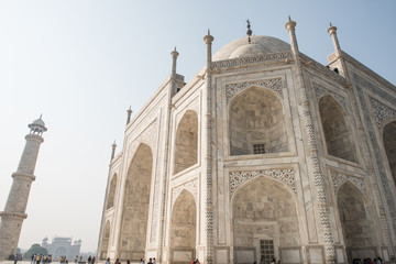 Fototapeta na wymiar Taj Mahal Decorations