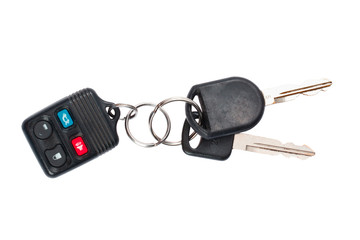 car keys with remote control.