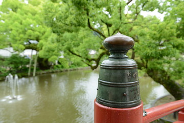 Fototapeta na wymiar An image of Dazaifu Tenmangu shrine Bridge, Japan