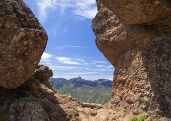 Gran Canaria, Calders de Tejeda in April