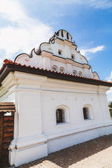 side wall and gable old mansion