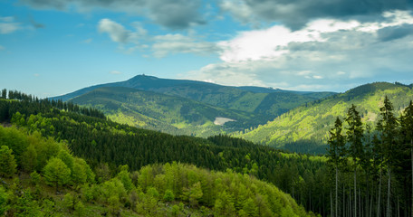 Czech mountains Beskydy