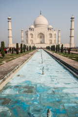 Beautiful Reflecting Pool in Taj Mahal