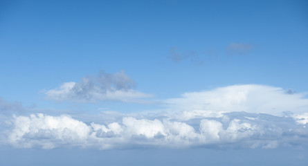 Fototapeta premium blue sky background with clouds