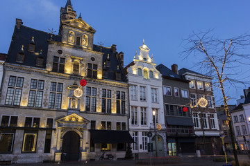Mechelen in Belgium during Christmas