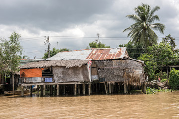 Riverside Hut in Cai Be