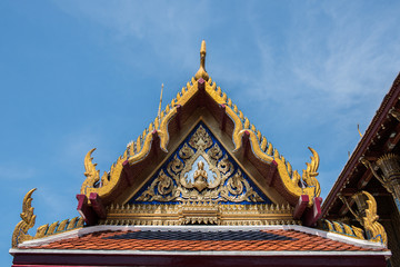 Obraz premium Statue Of Buddha In Rattanakosin Temple