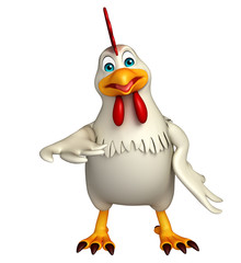  hold  Hen cartoon character