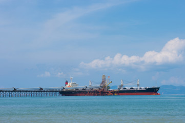 Cargo Ship or harbor