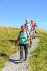 Wandernde Senioren 
