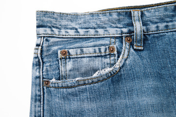 ダメージジーンズ